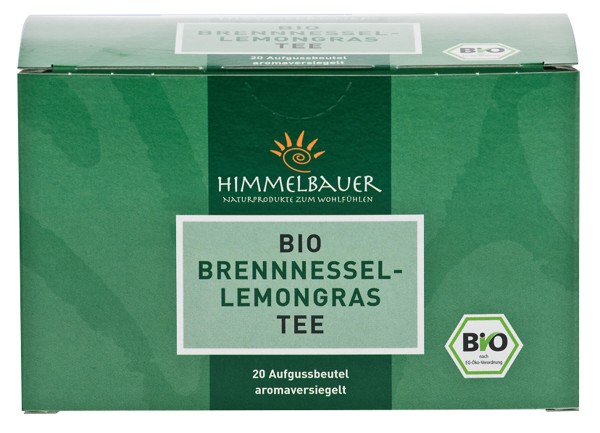 Himmelbauer Bio Brennessel-Lemongras-Tee - 20 Stück