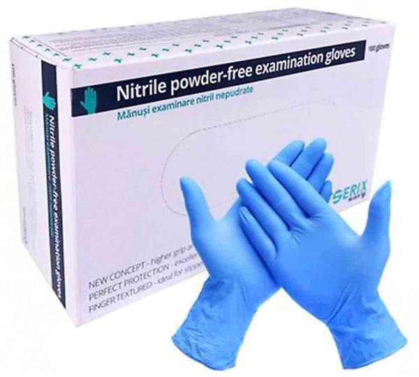 Nitril Handschuhe Serix Navi puderfrei 1.000 Stück